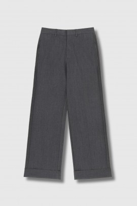 Pantalon tailleur gris 