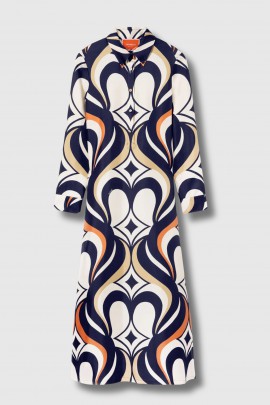 Robe Swing col chemise