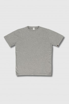 James Grey T-shirt in grey cotton and cashmere