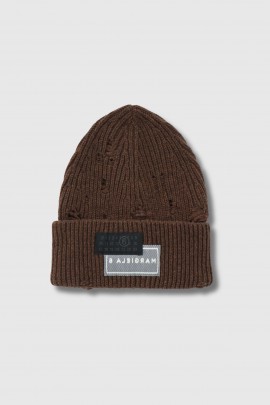 Brown woollen hat