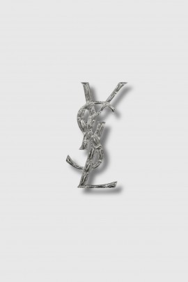 Broche Opyum argenté