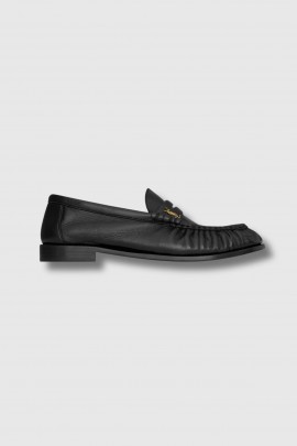 Mocassins 15 en cuir souple noir