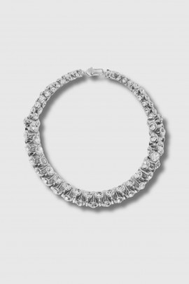 Strass choker necklace