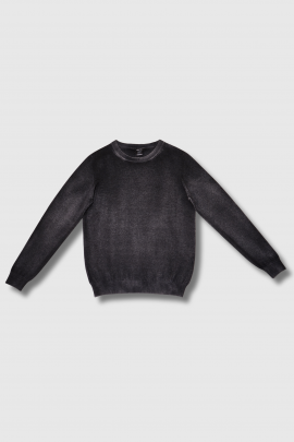 Pull handpainted noir