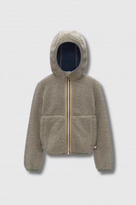 Veste polar Jack Sherpa bleu 