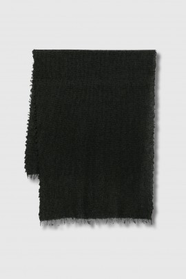 Marcolino scarf in khaki and black wool