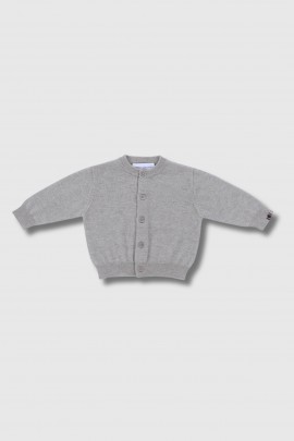 Cardigan en cachemire pour bébé gris