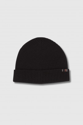 Bonnet en cachemire noir 