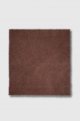 Cristiana brown wool scarf