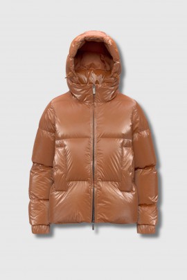 Lethille Thermo Pearly Orange Down Jacket