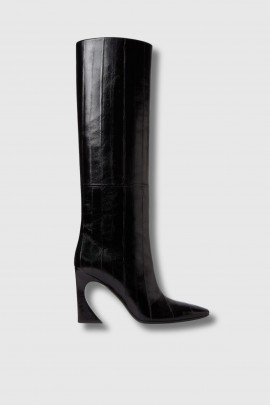 90 mm heeled boots