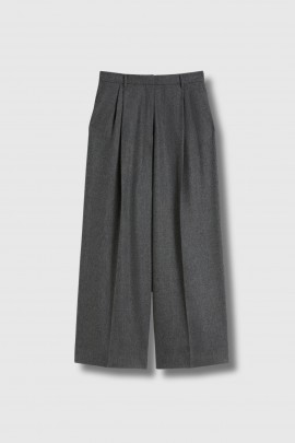 Pantalon Titty en flanelle gris 