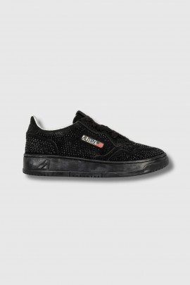 Basket Medalist noir strass