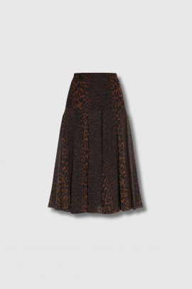 Leopard skirt