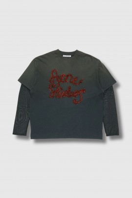 Top Edra manche en tulle