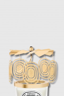 Classic candle holiday carousel