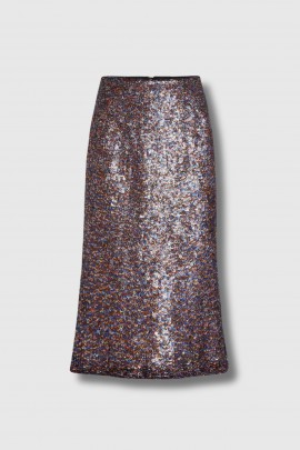 Jupe Sibyl brodée paillettes