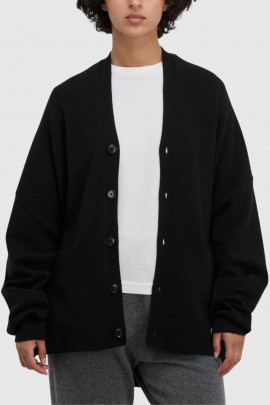 Cardigan Tokio raven en cachemire