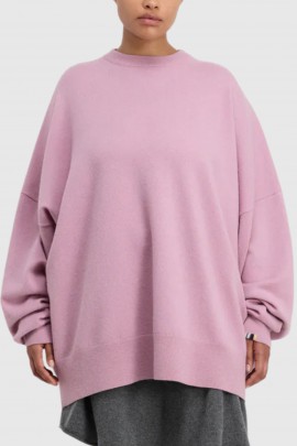 Pull Juna en cachemire rose 
