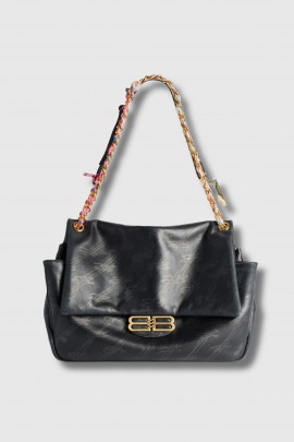 Rodeo Darling Chain bag in black leather