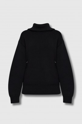 Pull Back to Front en coton noir 