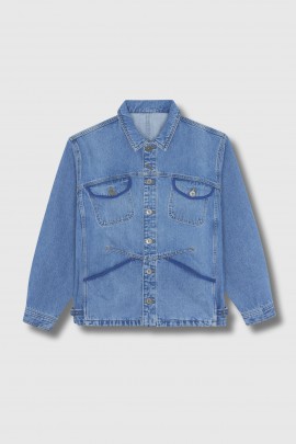 Veste en jeans bleu Maskix 