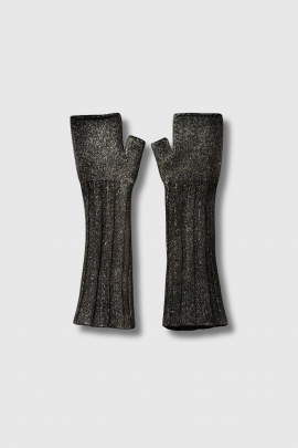 Mitaines laminées grises