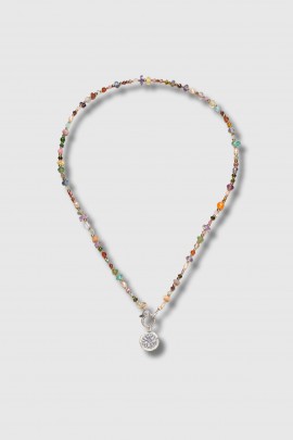 Delight necklace with diamond clasp