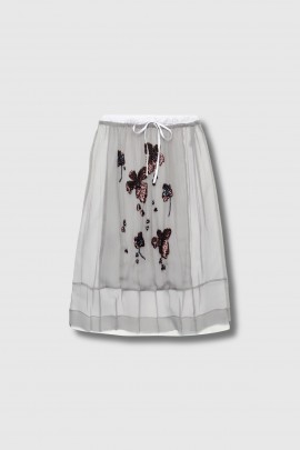Alluminio chiffon skirt