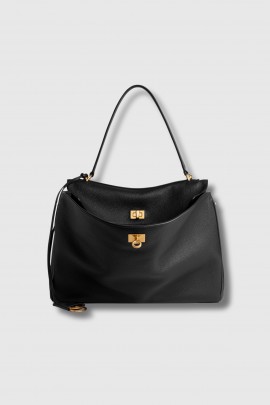 Black leather Rodeo bag