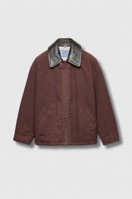 Garnet red Cotton Jacket