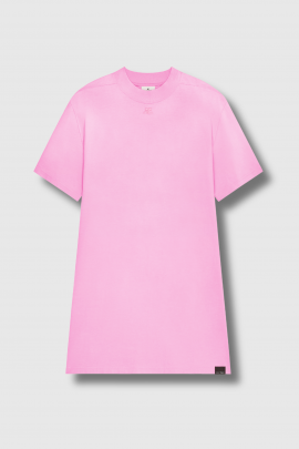 Solarized pink T-shirt dress