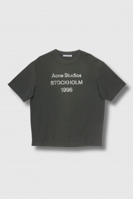 T-shirt Exford U 1996 noir délavé