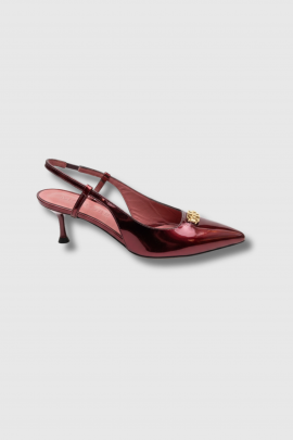 Daniela 02 bronze Slingback pumps