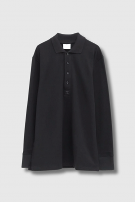 Polo oversized longues manches