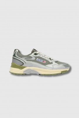 Hyperway trainers in khaki silver