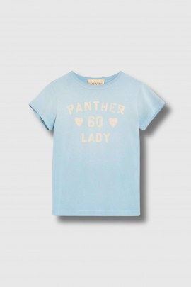 Sky blue Panther T-shirt