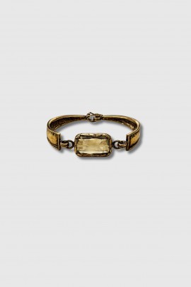Bracelet crystal doré