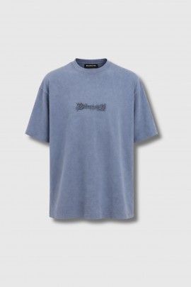 T-shirt Twisted bleu