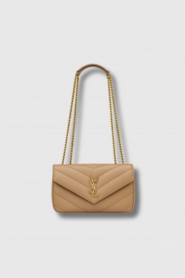 Sac Loulou small beige