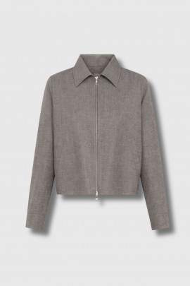 Bomber jacket maroon