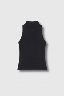 Top sans manches Heritage noir 