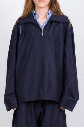 Veste polo Calvin bleu marine 