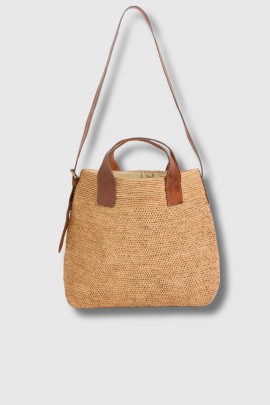 Sac Mety Tea en raphia naturel
