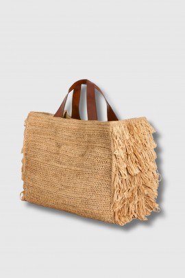 Sac Onja Tea en raphia naturel