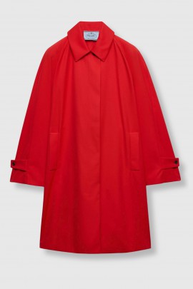Sublime red cotton coat