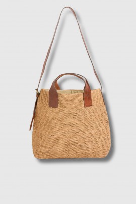 Sac Mety Tea en raphia naturel