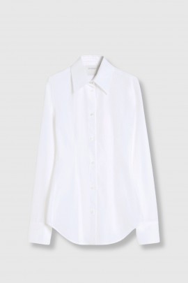 Chemise cintrée blanche
