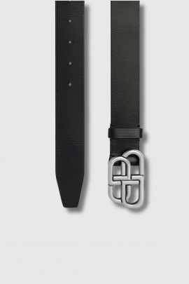 Black BB Logo Belt