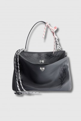 Large Grey Tag Rodeo Bag